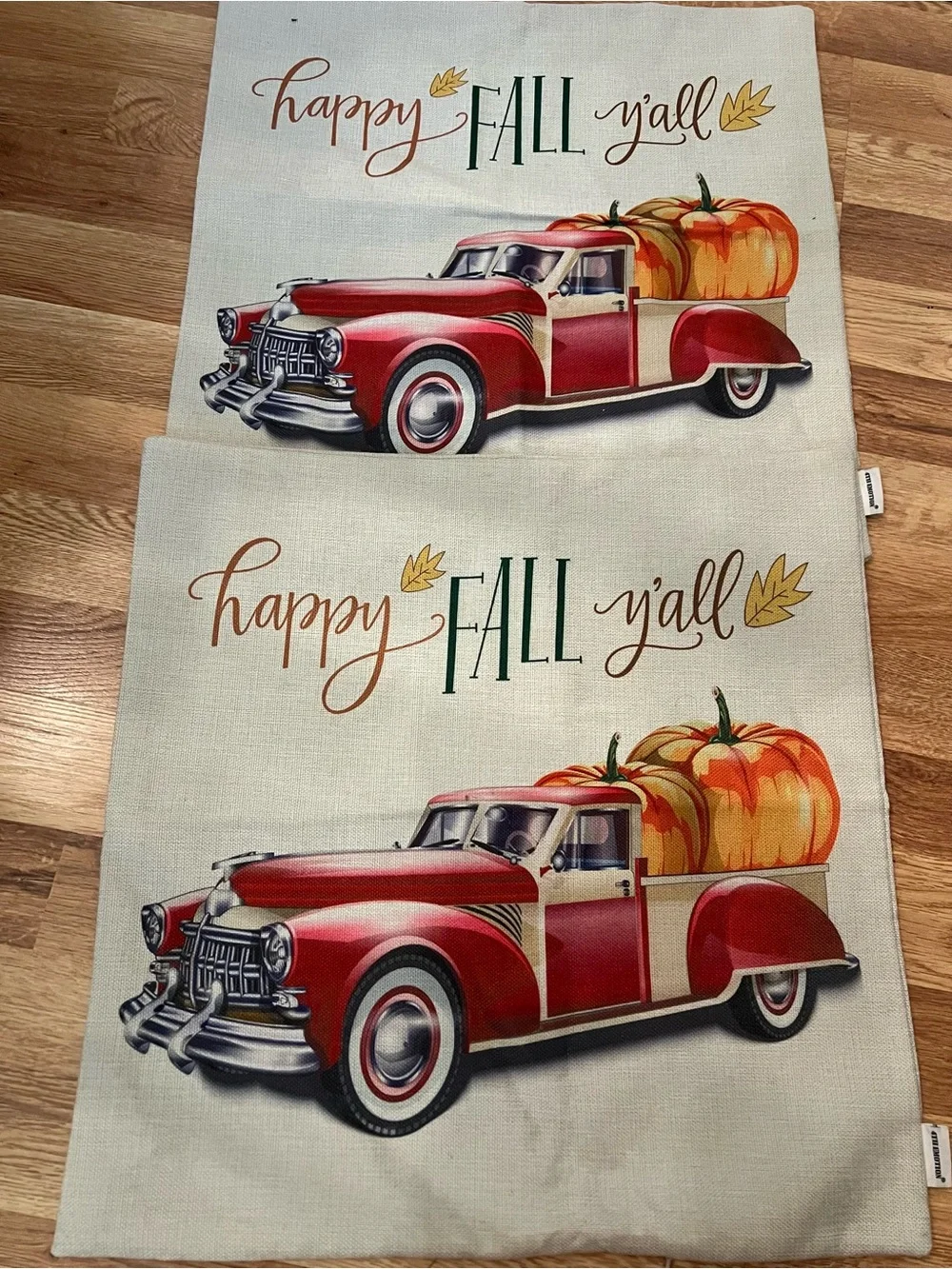 Seasonal Decorative pillow covers 18 X 18 inch